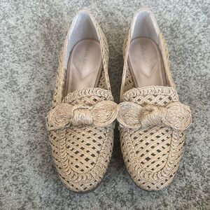 Charles David Finite Water Resistant Raffia Loafer (Women) 7